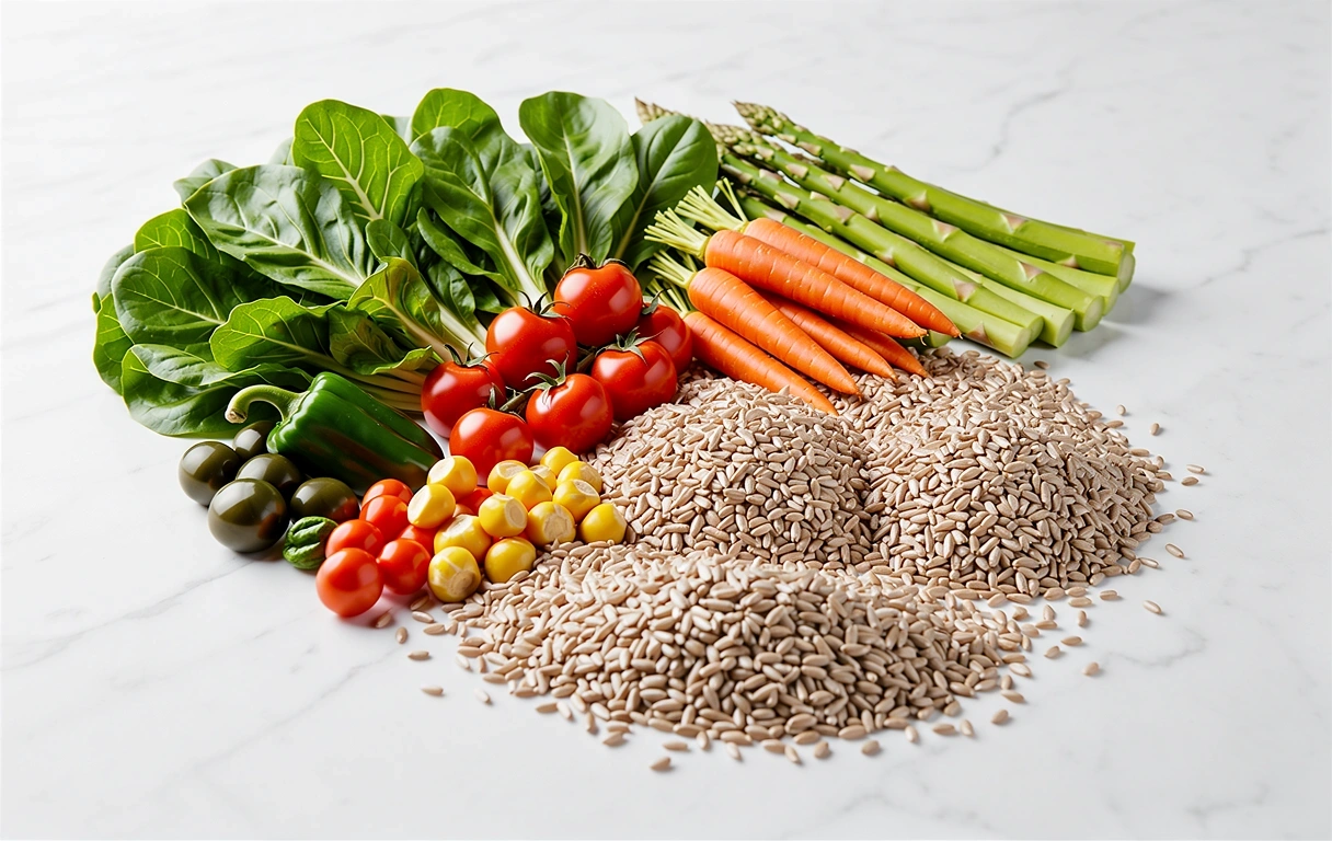 Healthy whole foods and ingredients